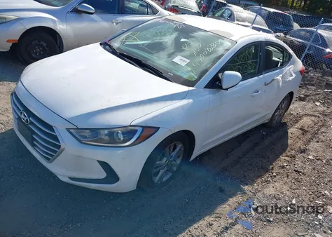 2017 Hyundai Elantra Se из США, поврежденный, VIN 5NPD84LFXHH026556